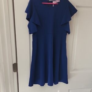 Charming Royal Blue Kids Dress